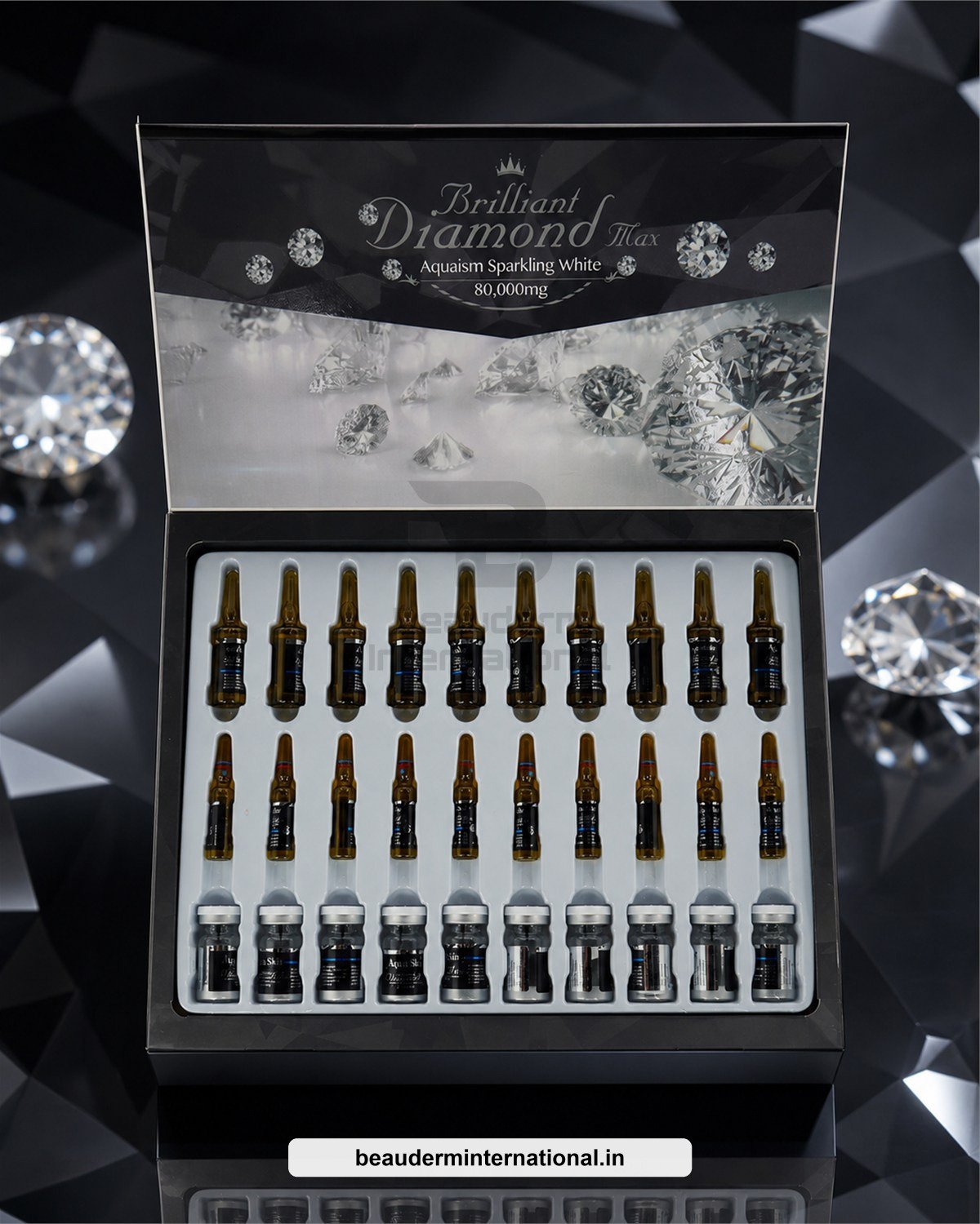 AQUA SKIN BRILLIANT DIAMOND 80000MG professional skincare product – Beauderm International