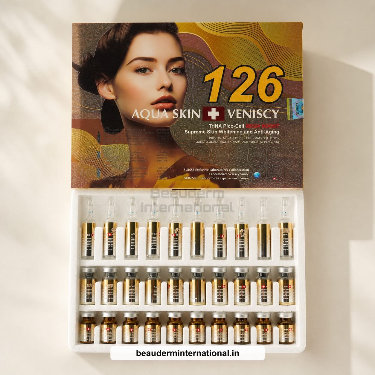 Aqua Skin Veniscy 126 professional skincare product – Beauderm International