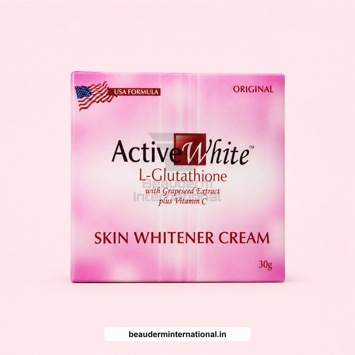 ActiveWhite L-Glutathione Skin Whitener Cream (30g) professional skincare product – Beauderm International