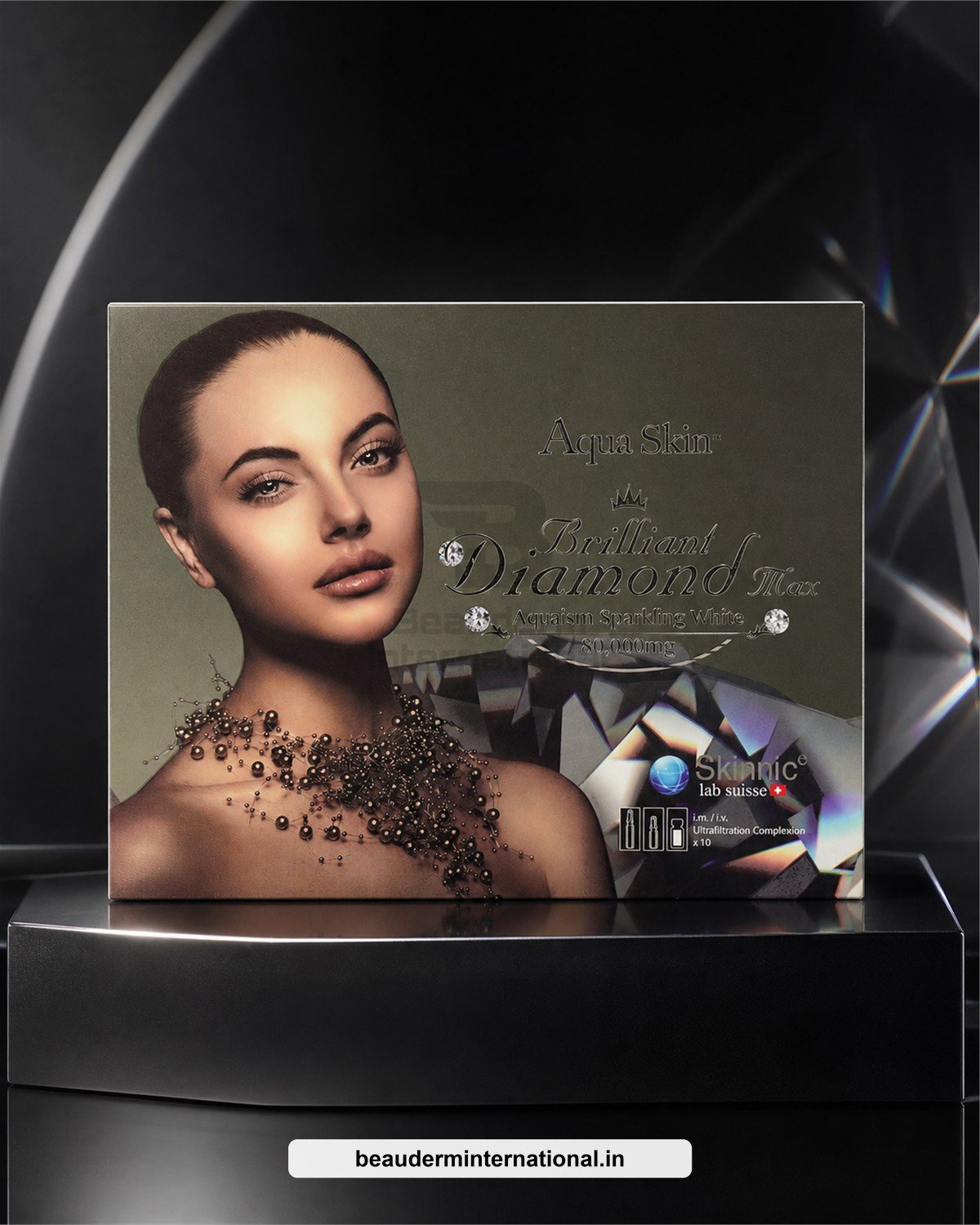 AQUA SKIN BRILLIANT DIAMOND 80000MG professional skincare product – Beauderm International