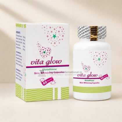 Vita Glow Glutathione Skin Whitening Capsules premium studio image