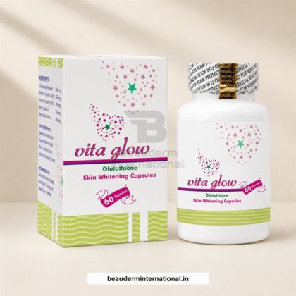 Vita Glow Glutathione Skin Whitening Capsules premium studio image