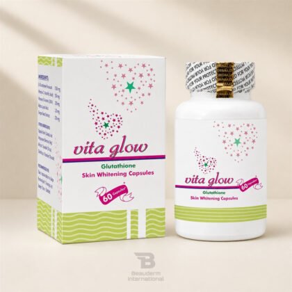 Vita Glow Glutathione Skin Whitening Capsules professional skincare product – Beauderm International