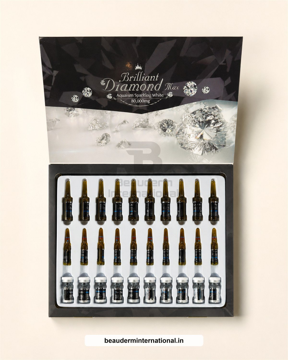 AQUA SKIN BRILLIANT DIAMOND 80000MG professional skincare product – Beauderm International