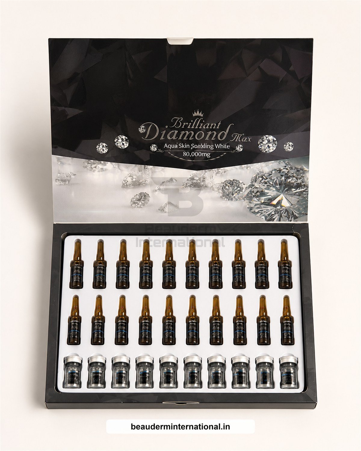 AQUA SKIN BRILLIANT DIAMOND 80000MG professional skincare product – Beauderm International