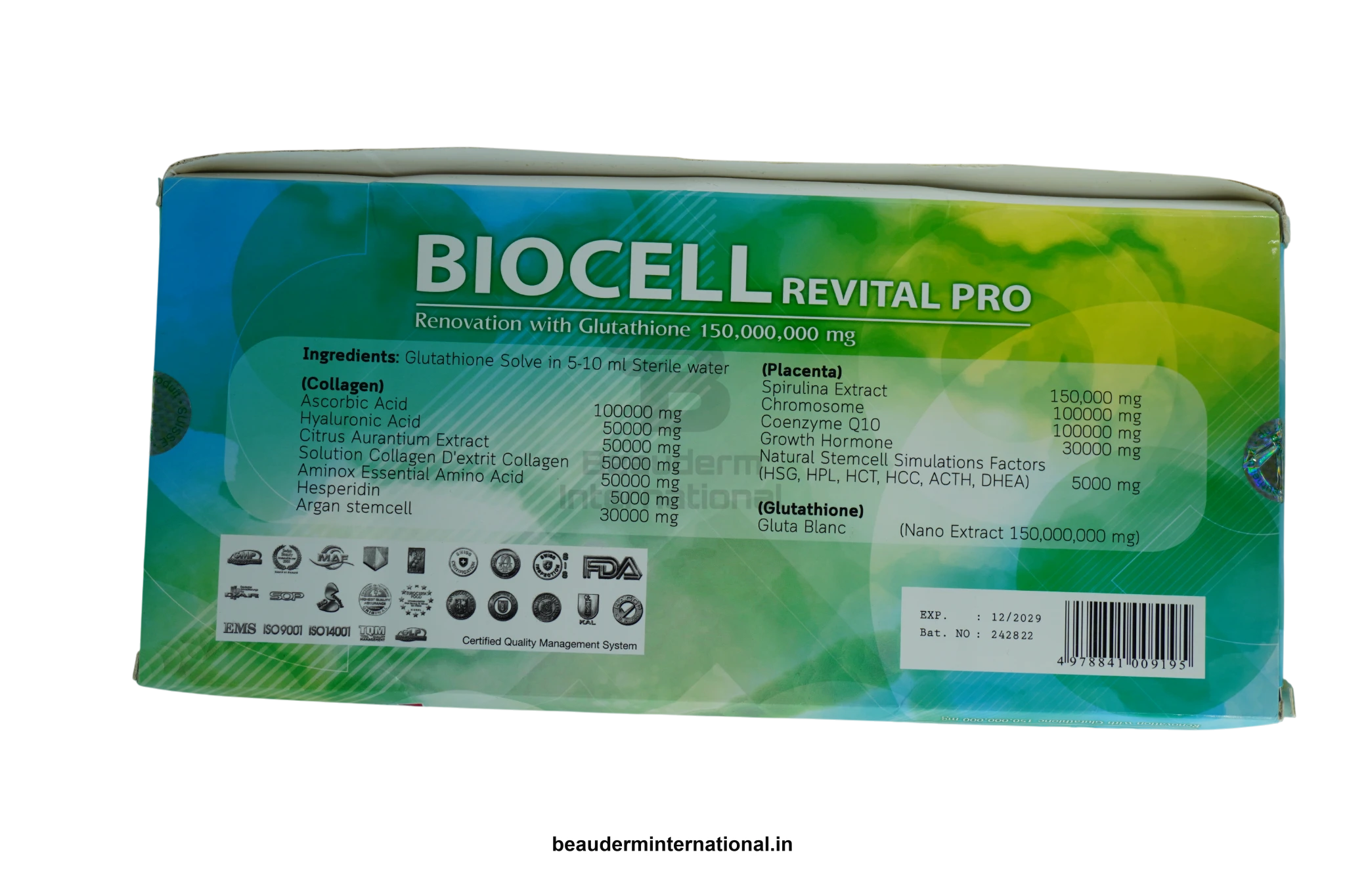 BIOCELL REVITAL PRO professional skincare product – Beauderm International