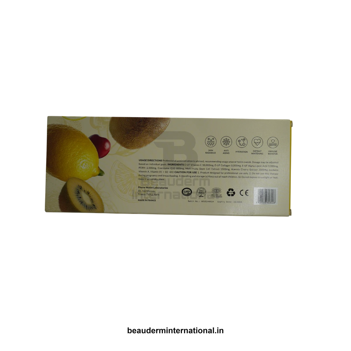 NEUTRO SKIN LEMON AND KIWI GOLD professional skincare product – Beauderm International