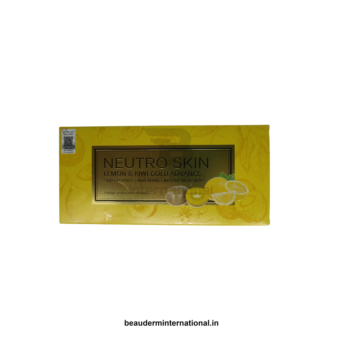 NEUTRO SKIN LEMON AND KIWI GOLD ADVANCE professional skincare product – Beauderm International