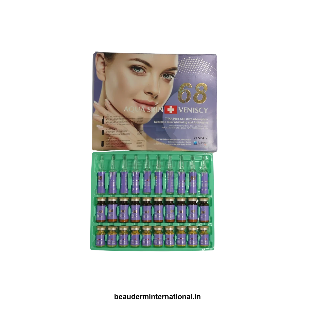 AQUA SKIN VENISCY 68 professional skincare product – Beauderm International
