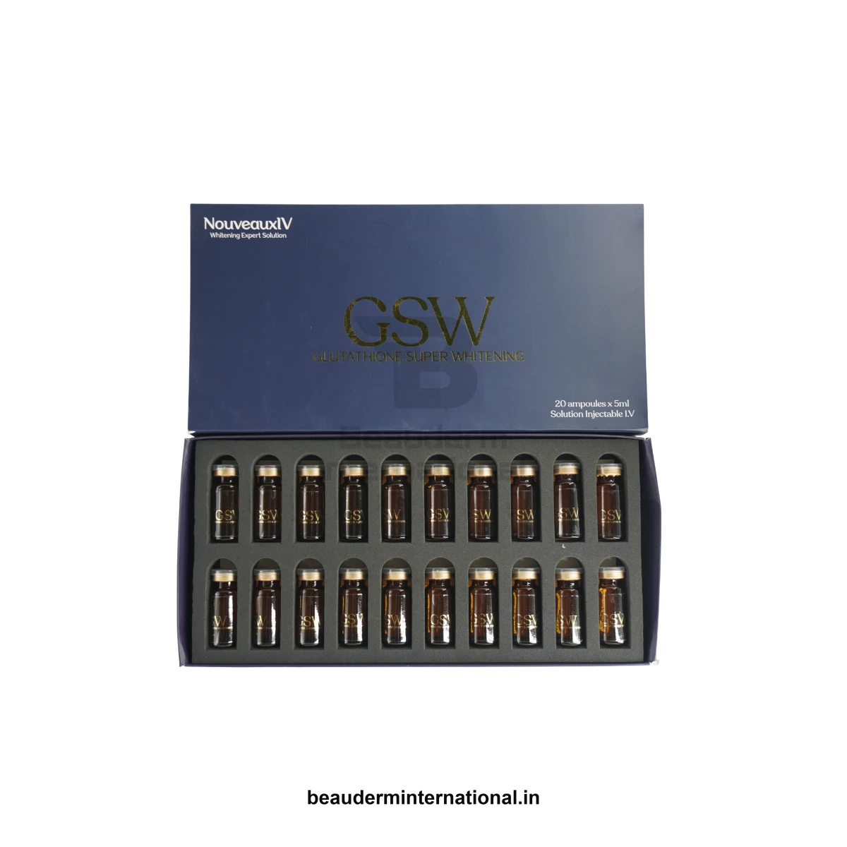 GSW NOUVEAUX IV professional skincare product – Beauderm International
