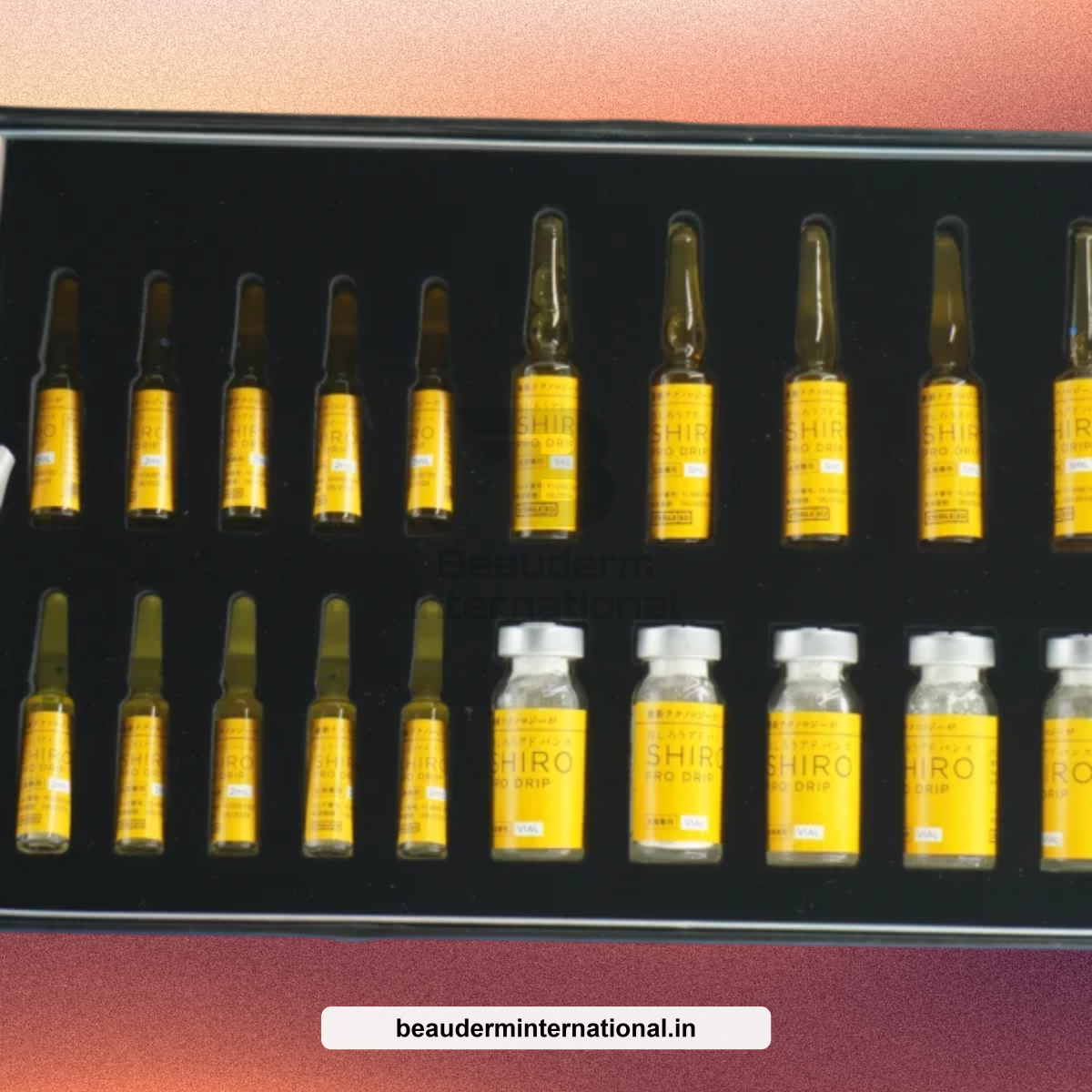 SHIRO PRO DRIP professional skincare product – Beauderm International