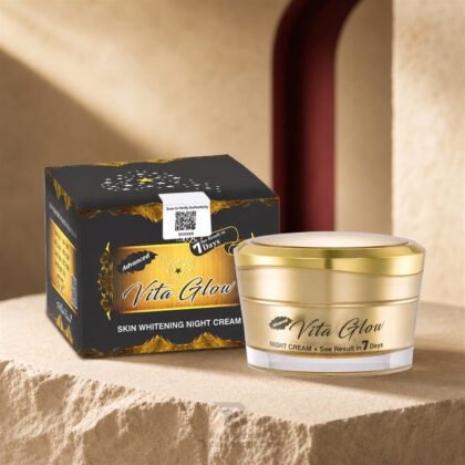 Advanced Vita Glow Skin Whitening Night Cream professional skincare product – Beauderm International