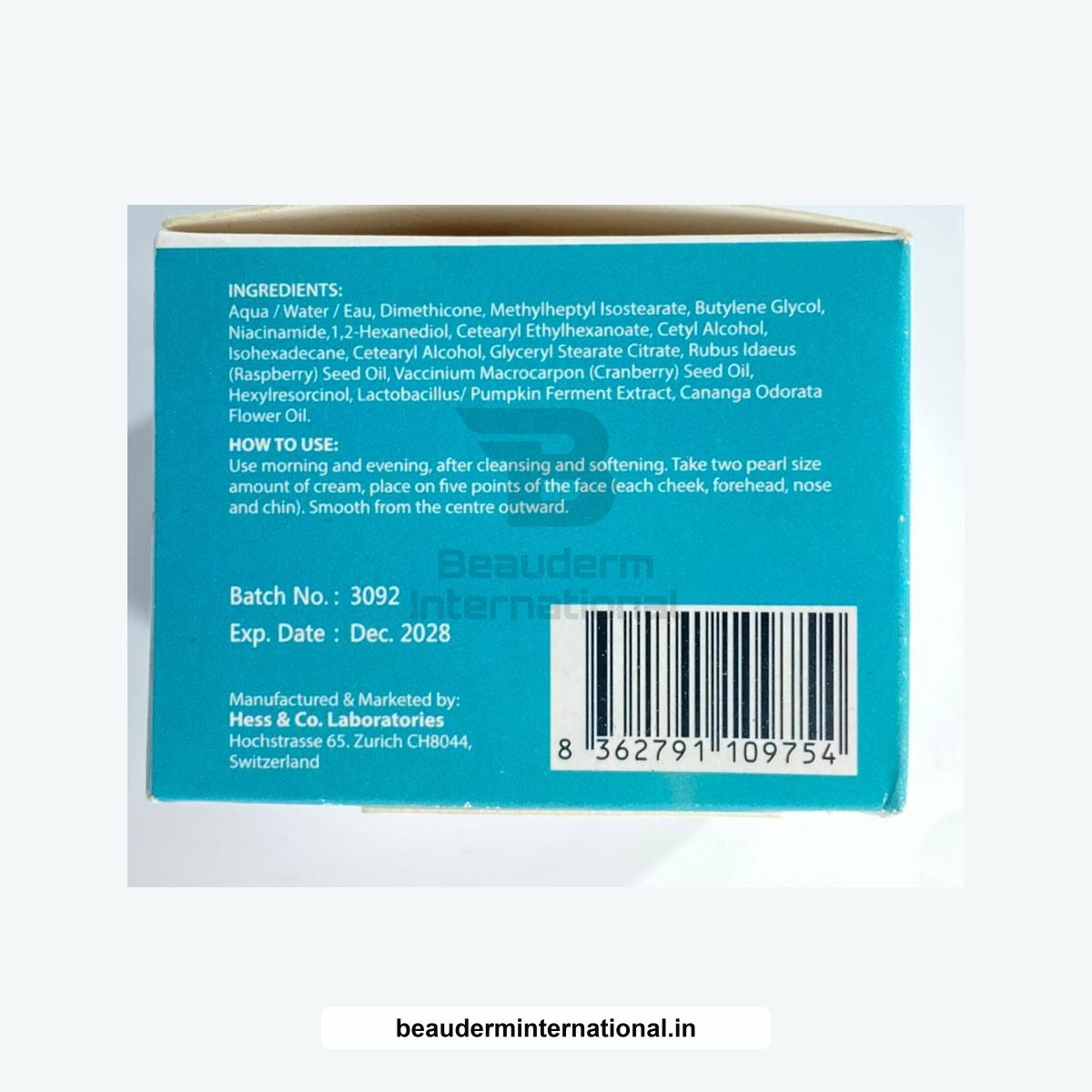 Dr James Advanced Glutathione Formula Skin Whitening Cream (30 g) professional skincare product – Beauderm International