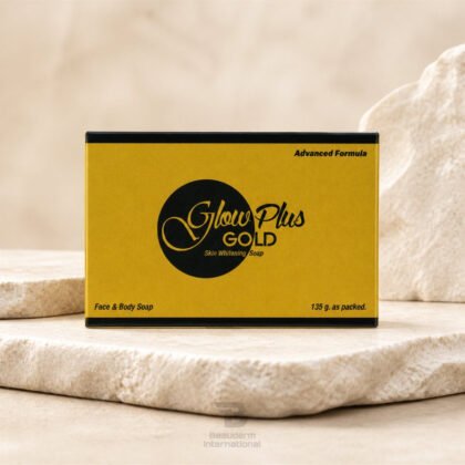 Glow Plus Gold Soap professional skincare product – Beauderm International