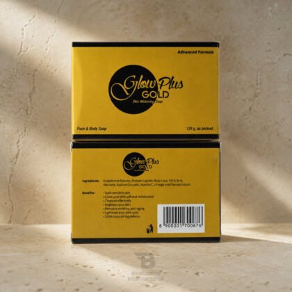 Glow Plus Gold Soap professional skincare product – Beauderm International