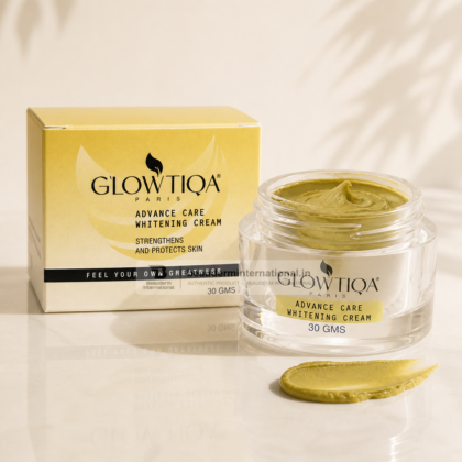 Glowtiqa Paris Advanced Whitening Cream 30g box and jar