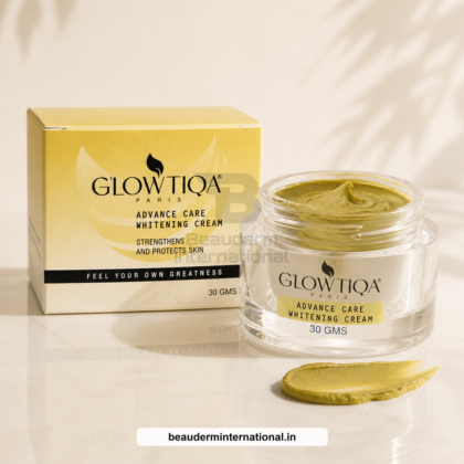 Glowtiqa Paris Advanced Whitening Cream 30g box and jar