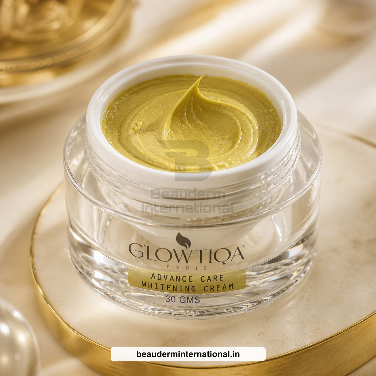 GLOWTIQA PARIS ADVANCED WHITENING CREAM professional skincare product – Beauderm International