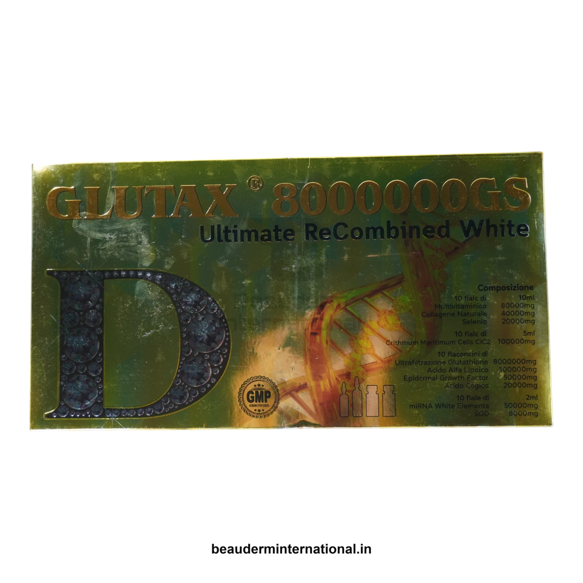 GLUTAX 80000000GS professional skincare product – Beauderm International