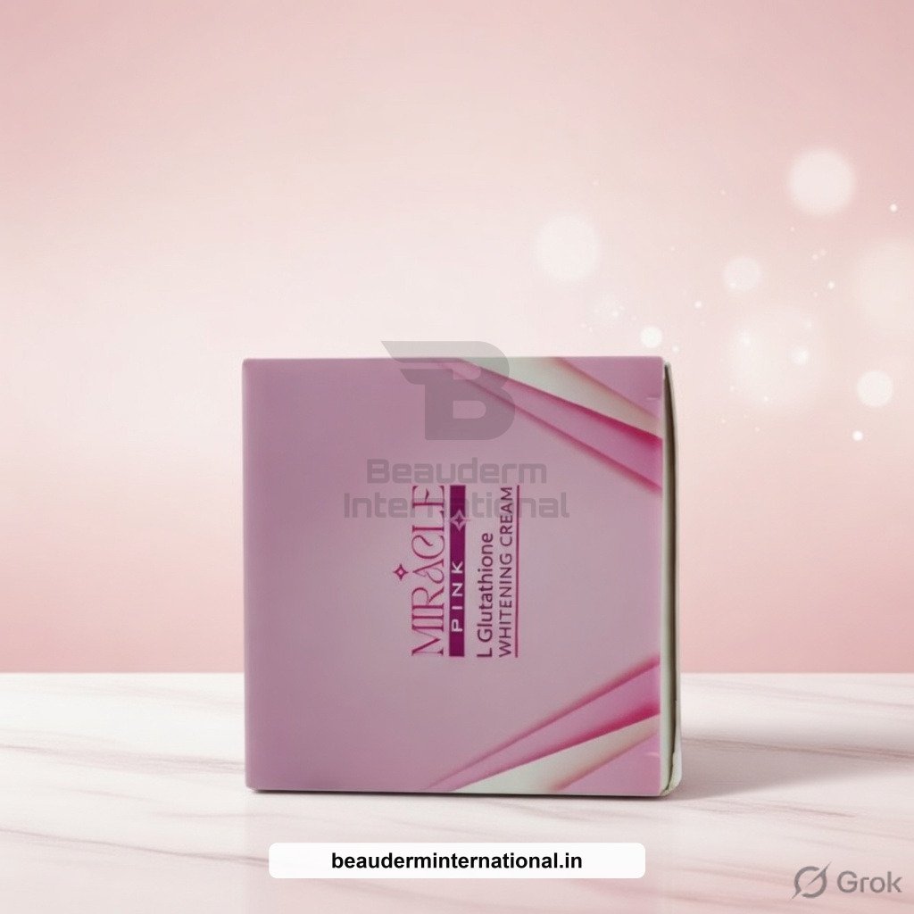 MIRACLE PINK SKIN WHITENING CREAM professional skincare product – Beauderm International