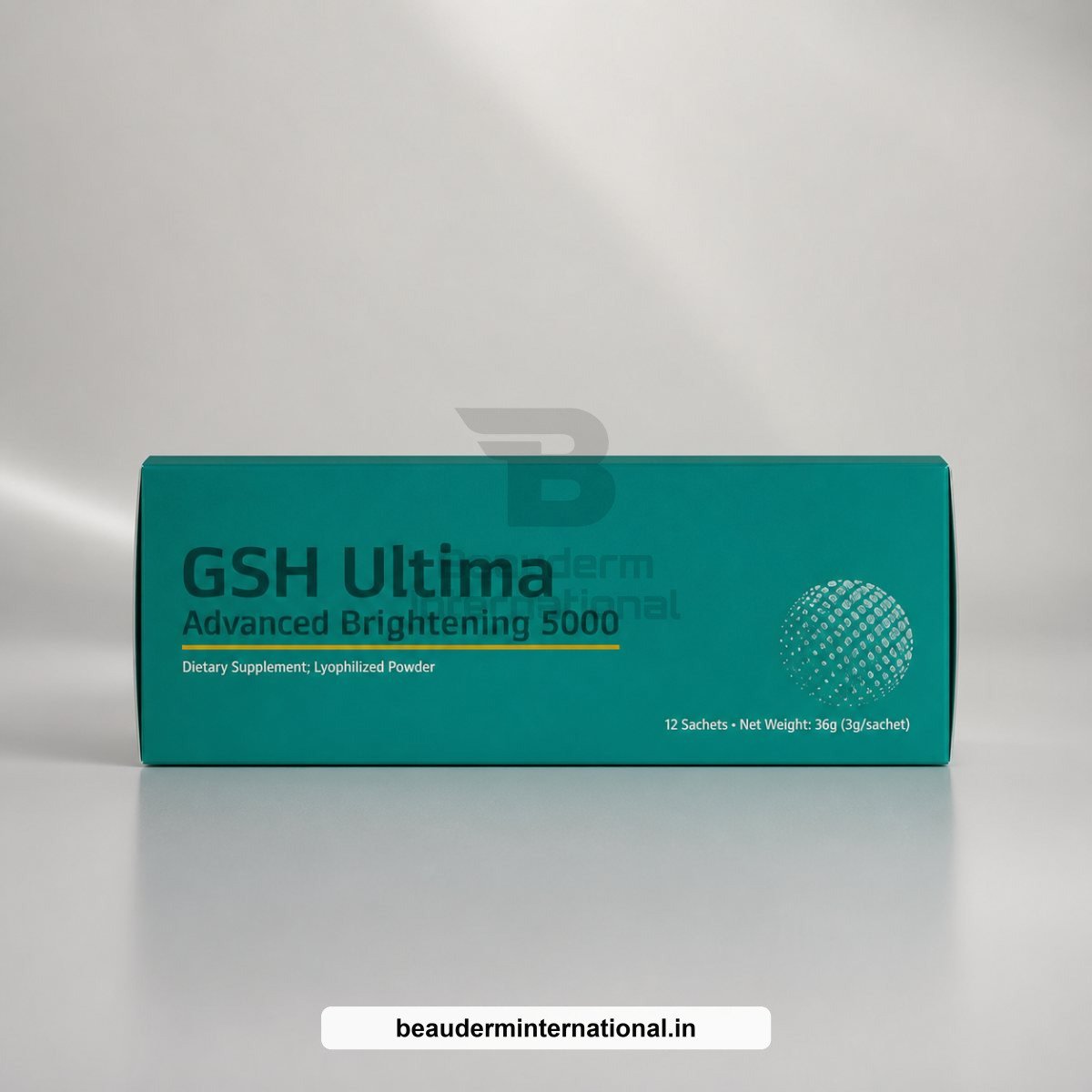 GSH Ultima 5000 mg professional skincare product – Beauderm International