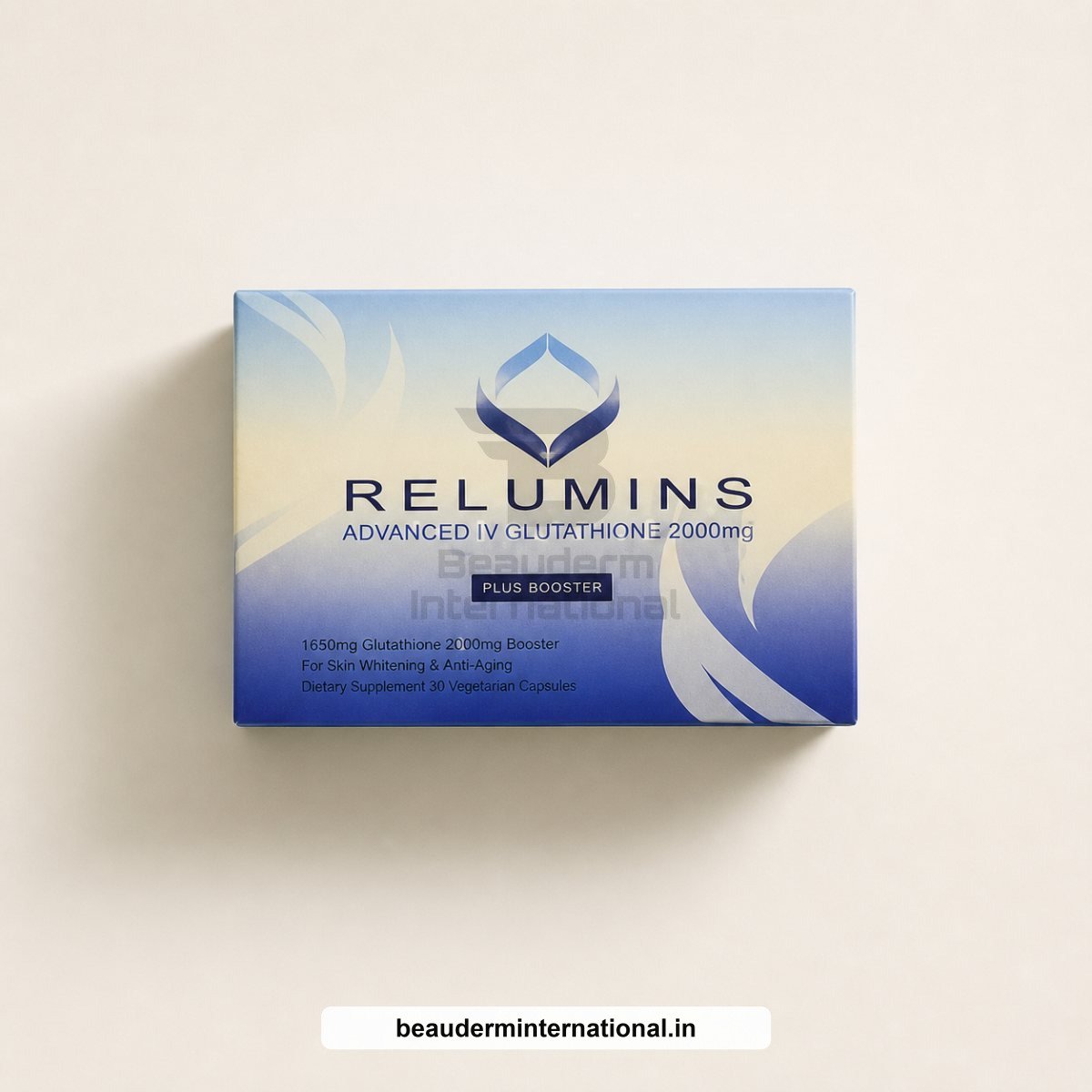 relumins-gen-01 – Beauderm Relumins Advanced IV Glutathione 2000 mg Plus Booster professional skincare product – Beauderm International