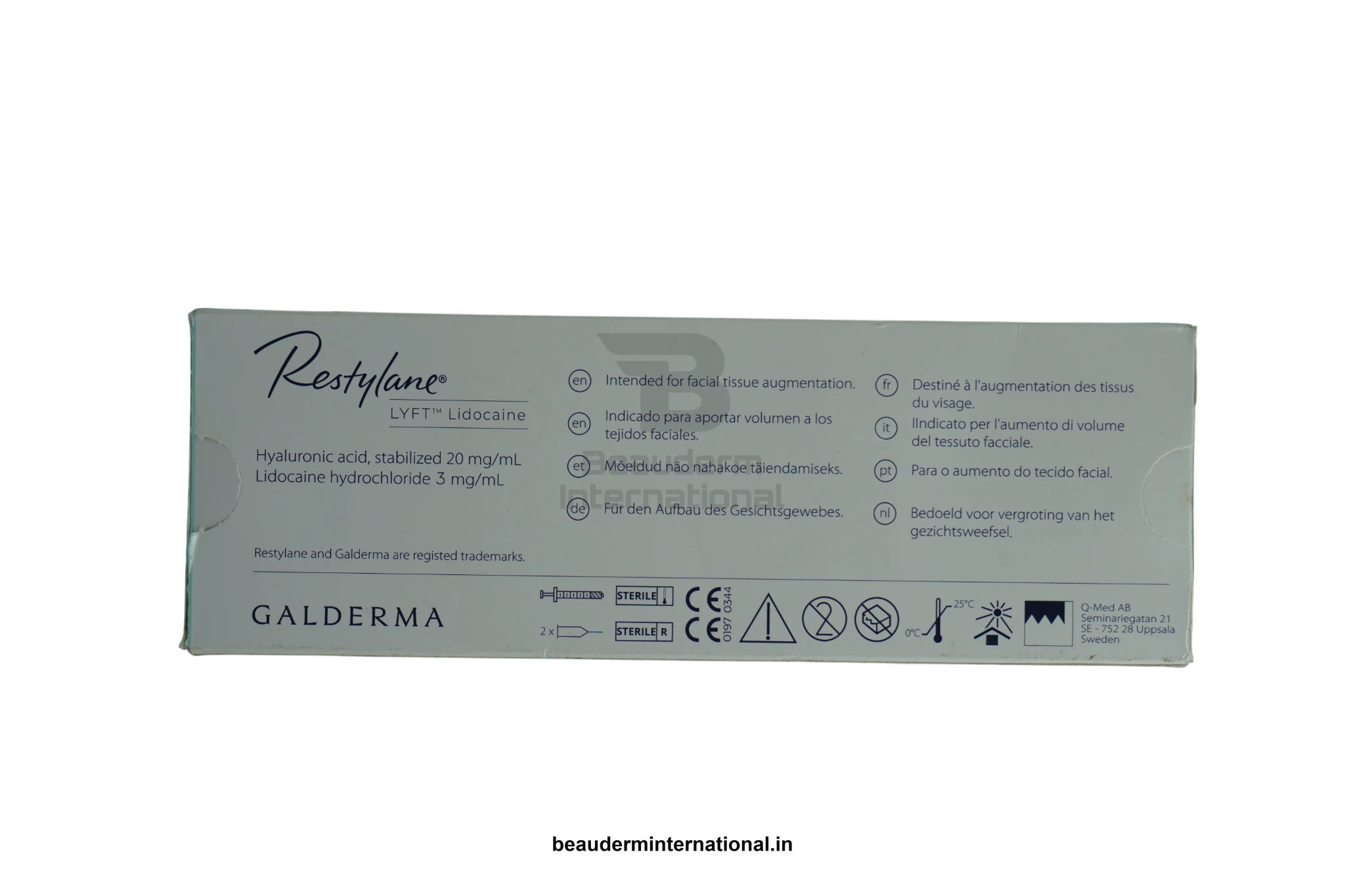 restyluyne skin boster (3) – Beauderm RESTYLANE SKIN BOOSTER VITAL professional skincare product – Beauderm International