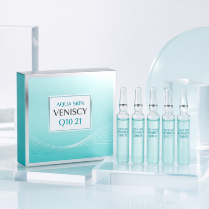 AQUA SKIN VENISCY Q10 21 professional skincare product – Beauderm International