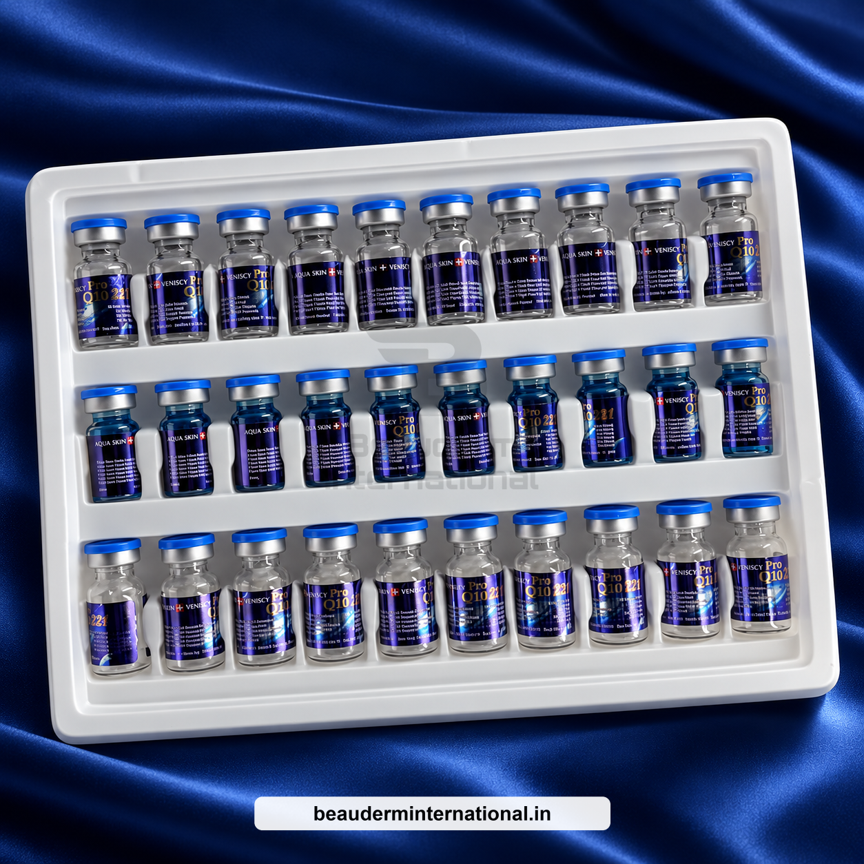Aqua Skin Veniscy Pro Q10 221 – TriNA Pico-Cell Mega Boost professional skincare product – Beauderm International