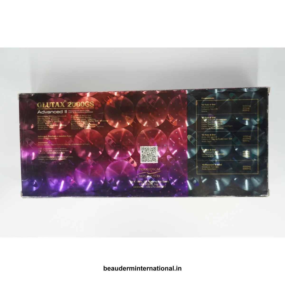 Glutax 20000GS Advanced professional skincare product – Beauderm International