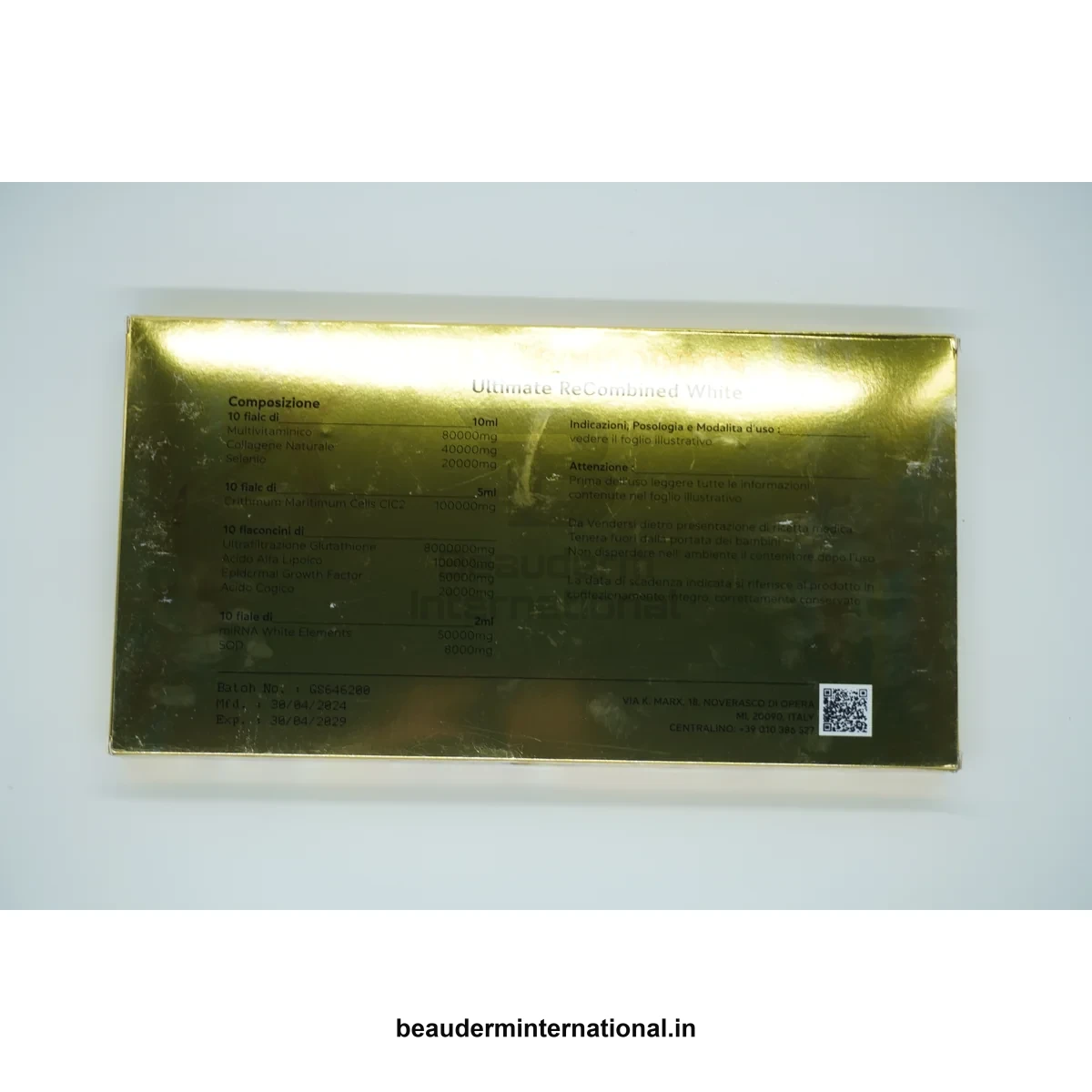 Glutax 3000000GS – Gold Set professional skincare product – Beauderm International