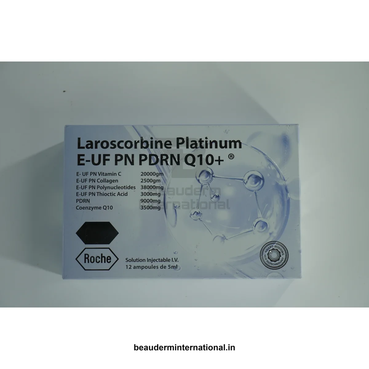 Laroscorbine Platinum E-UF PN Q10+ professional skincare product – Beauderm International