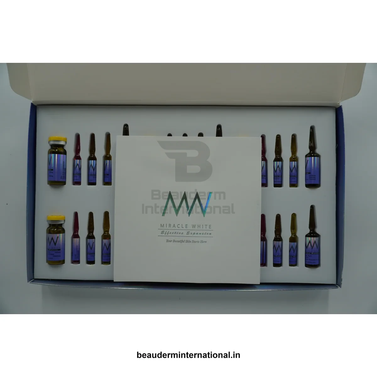 Miracle White Blue Set professional skincare product – Beauderm International