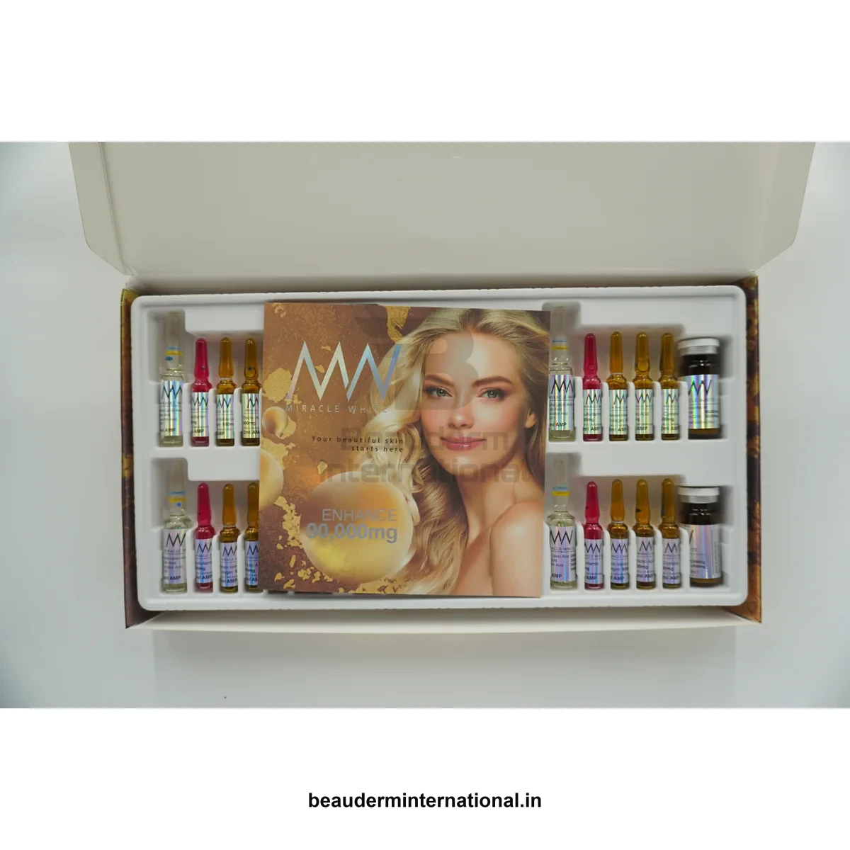 Miracle White Gold Set — product view 2 – Beauderm Miracle White Gold Set professional skincare product – Beauderm International