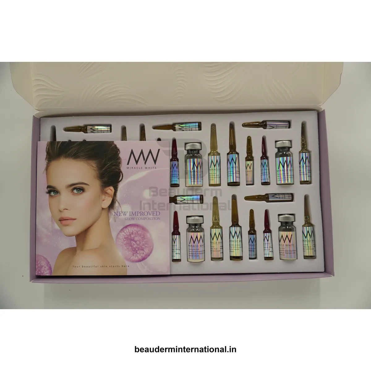 Miracle White Lavender Set professional skincare product – Beauderm International