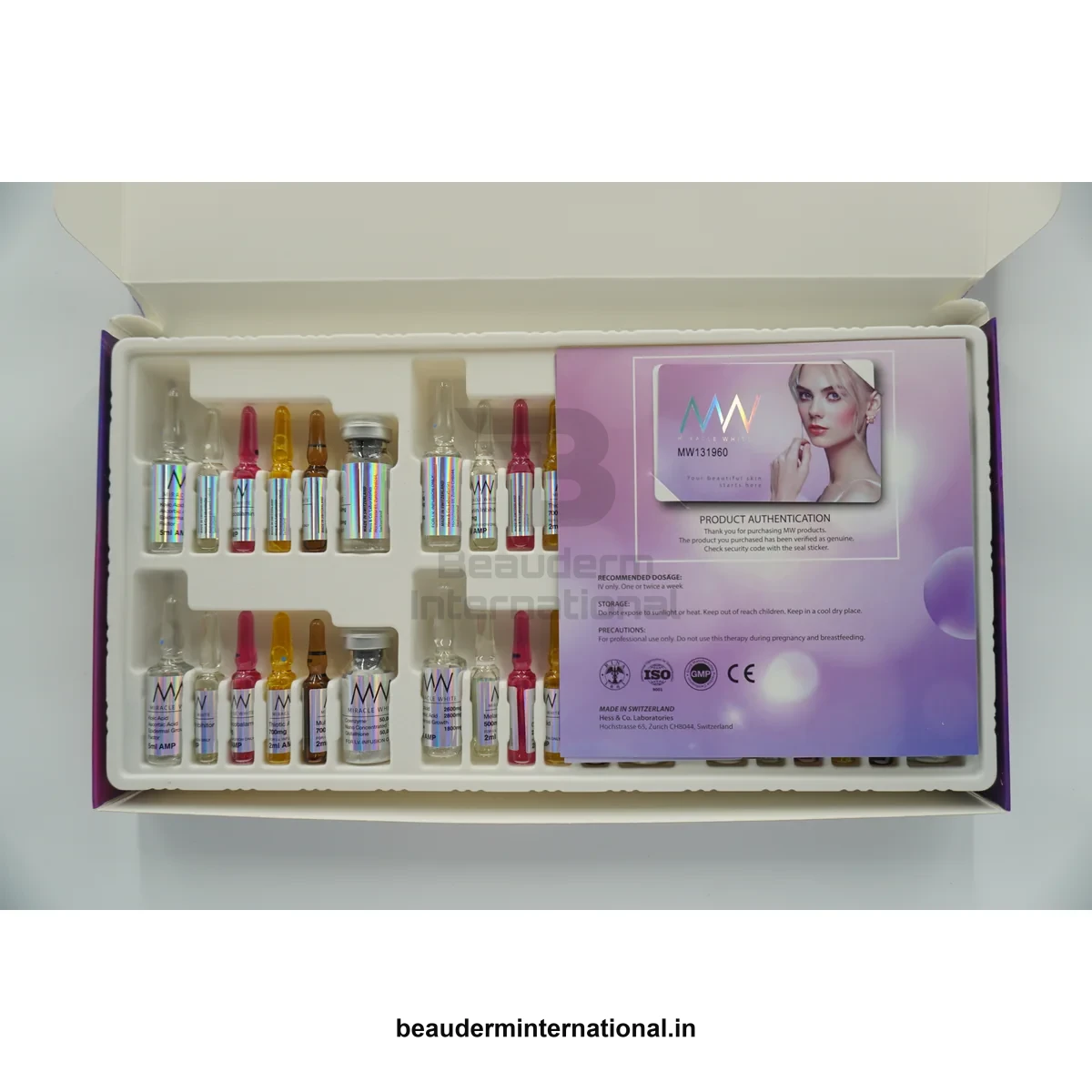 Miracle White Pink Set professional skincare product – Beauderm International