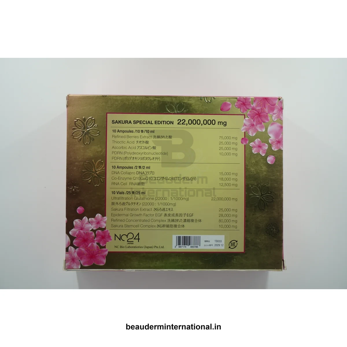 NC24 Floral – Additional Set professional skincare product – Beauderm International